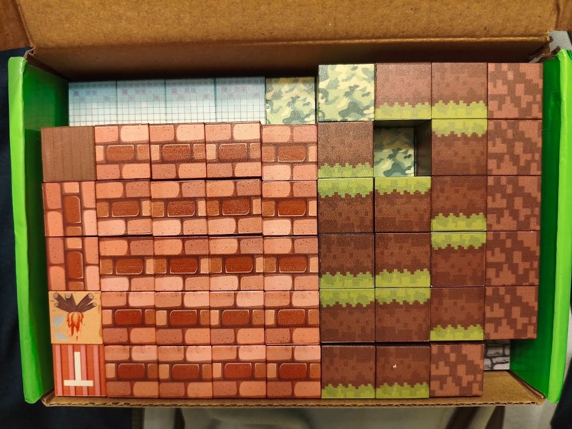 Minecraft magneticke kocky 100 ks - 4