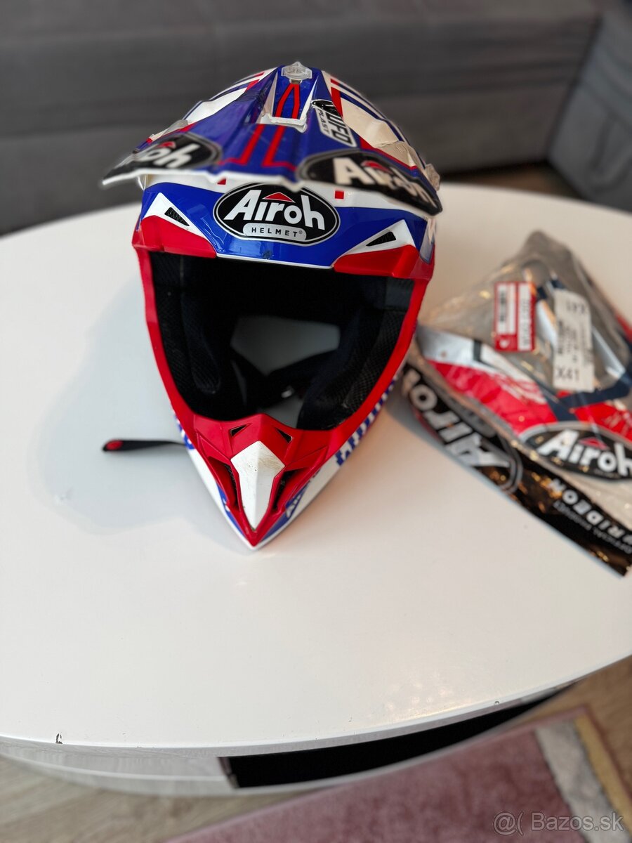 Prilba motorka motokros deti