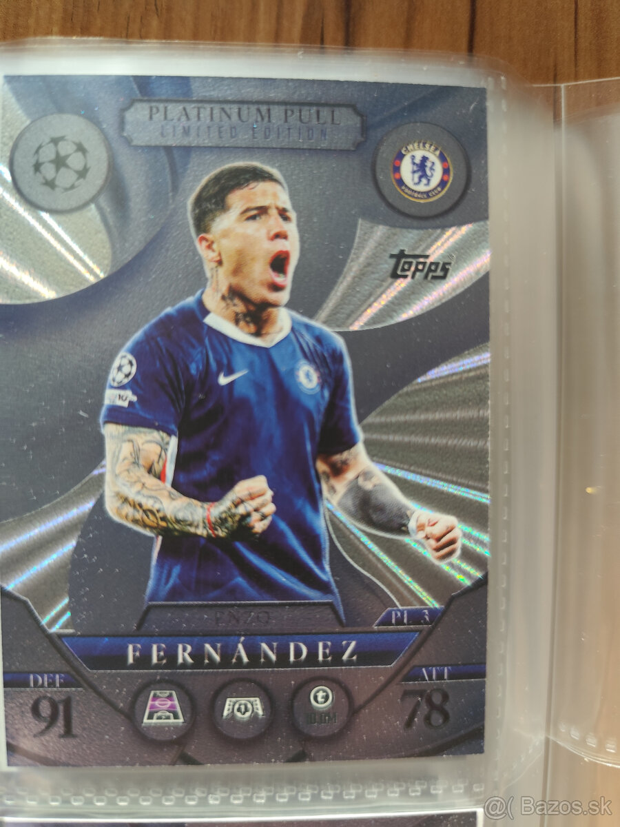 Futbalové kartičky Match Attax 2025/26 Platinum limit editio - 4