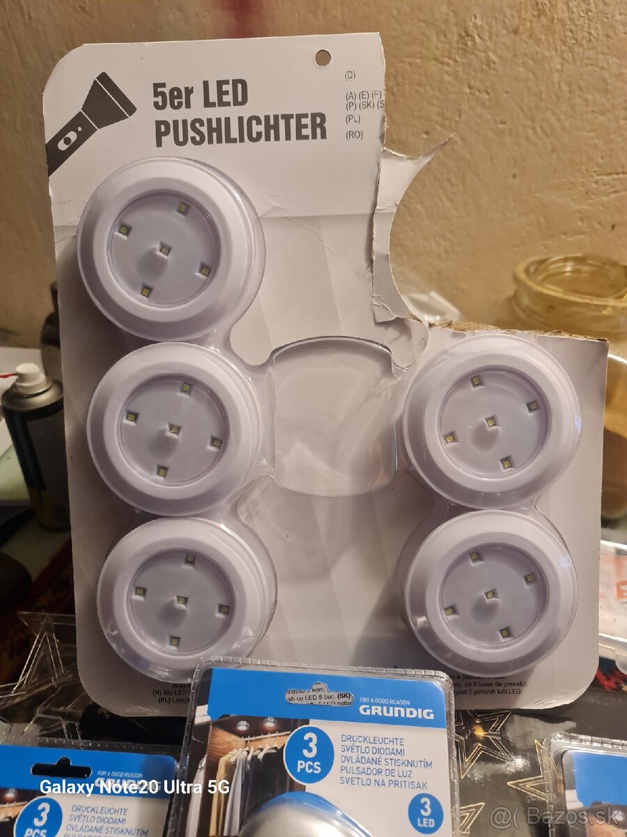 Tlačidlove led Svietidlá - 4