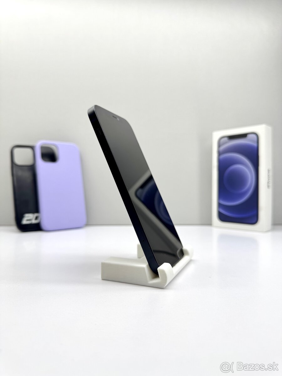 iPhone 12 BLACK NOVÁ BATÉRIA 100% ZDRAVIE+PRÍSLUŠENSTVO - 4