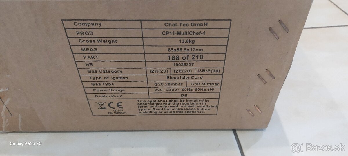 Kombinovaná varná doska KLAISTERN Multichef 60 - 4