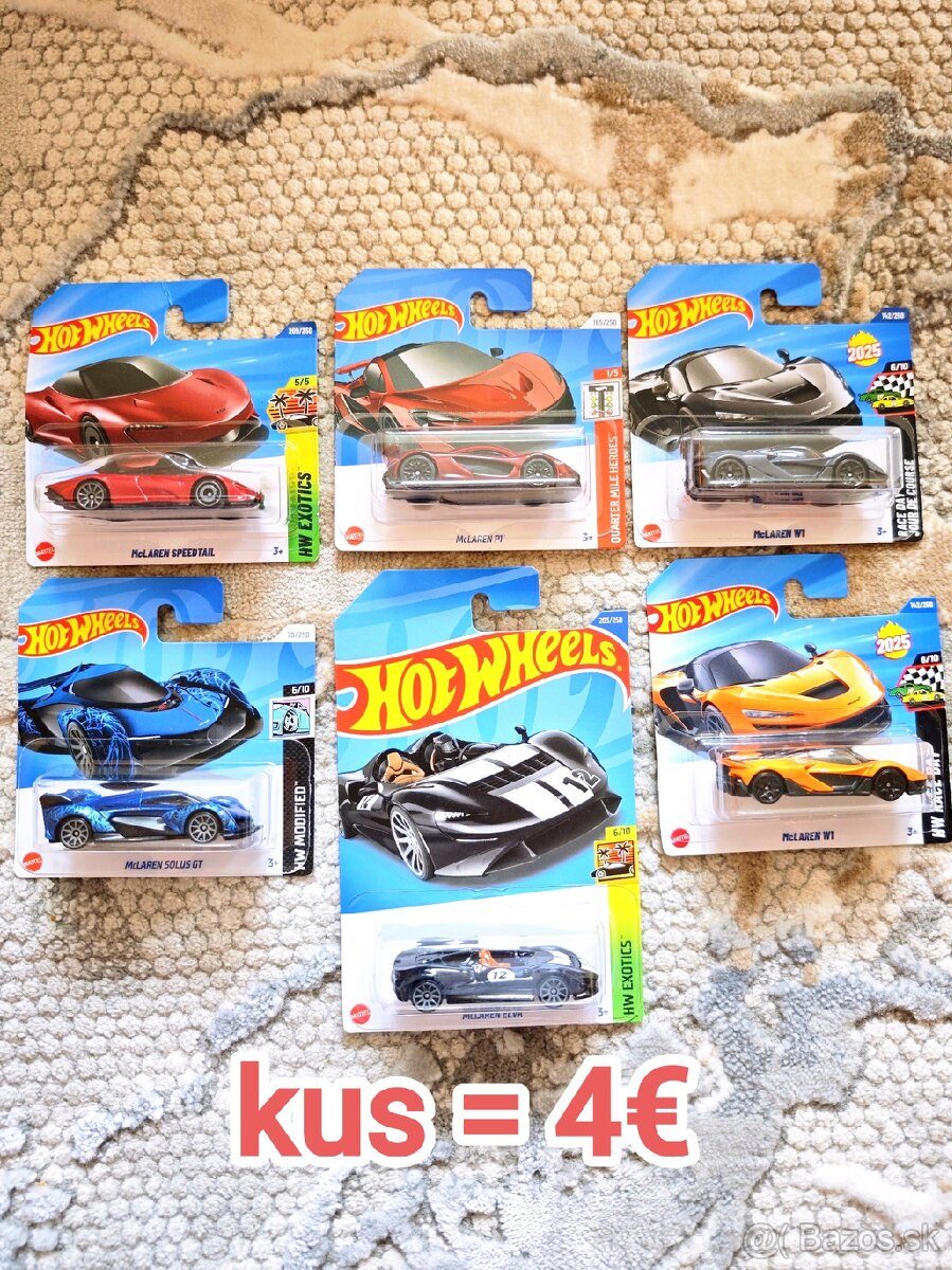 Hotwheels Formula, Königsegg, McLaren - 4