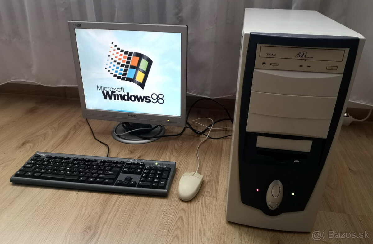 Predám starší PC Duron 850MHz (08) - 4