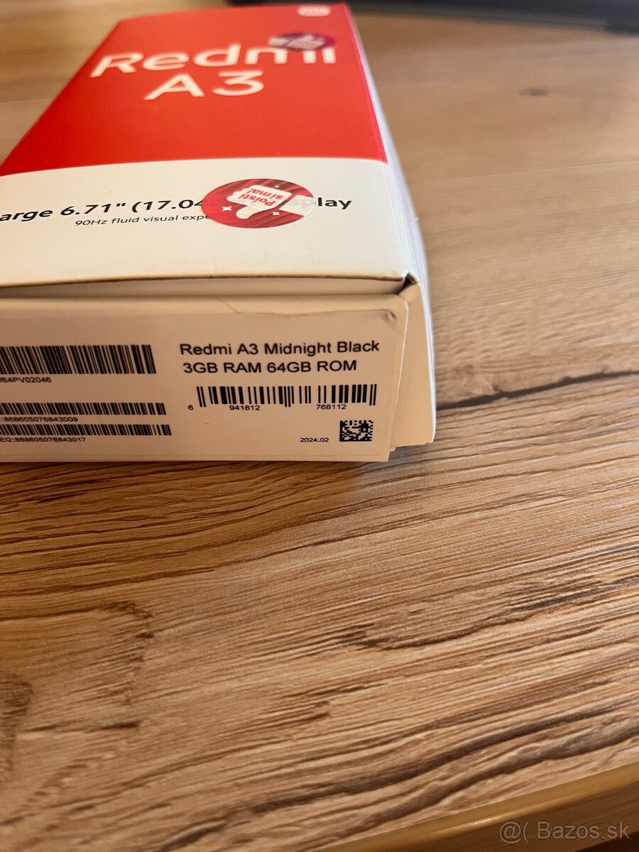 Redmi A3 64GB Midnight Black - 4