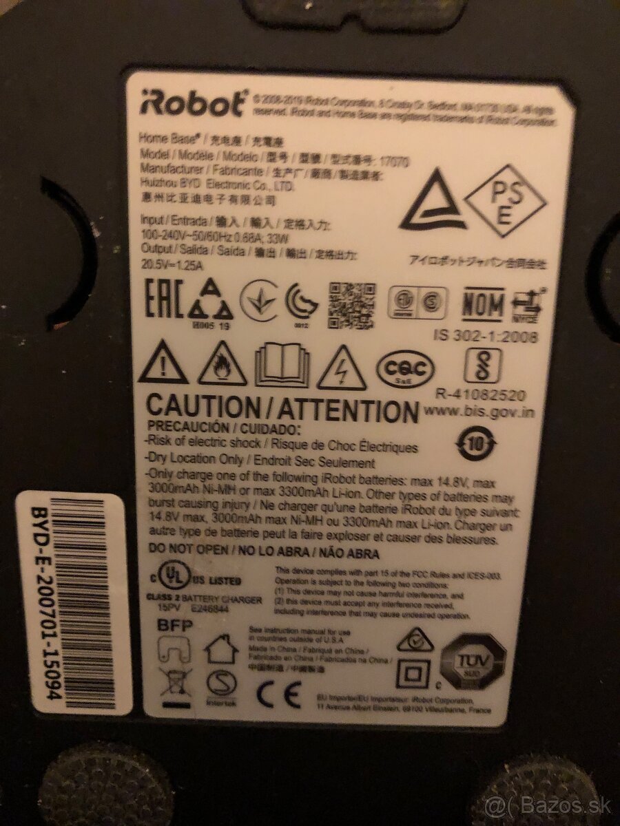 Predám Roboticky vysávač Samsung na súčiastky za 15e - 4