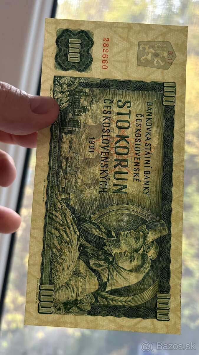 Bankovky ČSSR UNC/1+ - 4