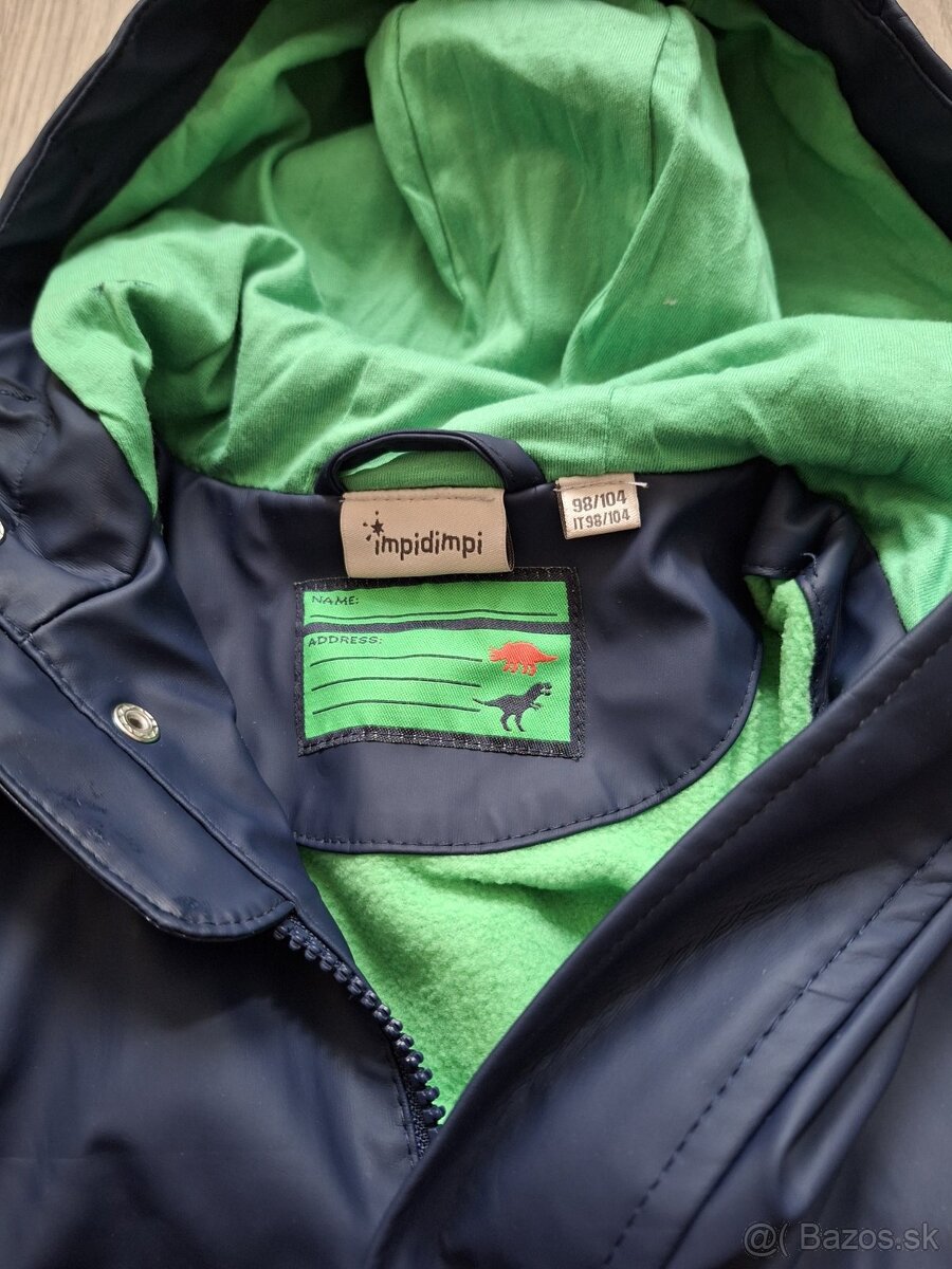 Nepremokavá bundička 98/104, Impidimpi NOVÁ - 4
