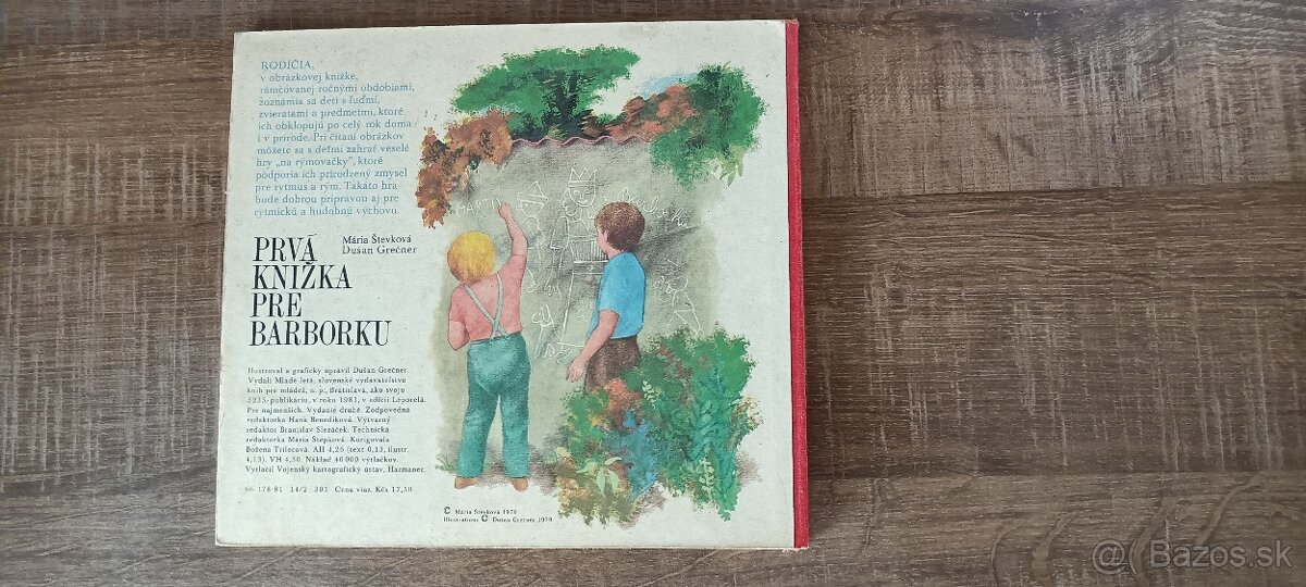 Staré knihy - detská literatúra - 4