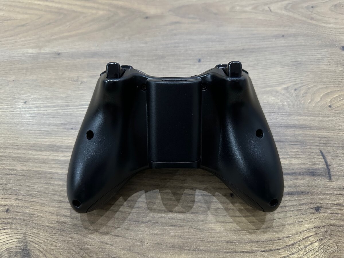 Originál bezdrôtový ovládač na XBOX 360 Black - 4