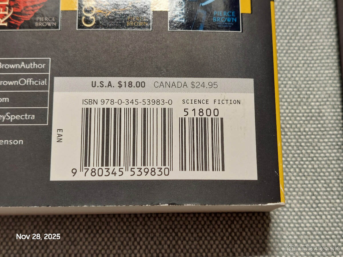 Pierce Brown 'Red Rising' Trilogy - 4