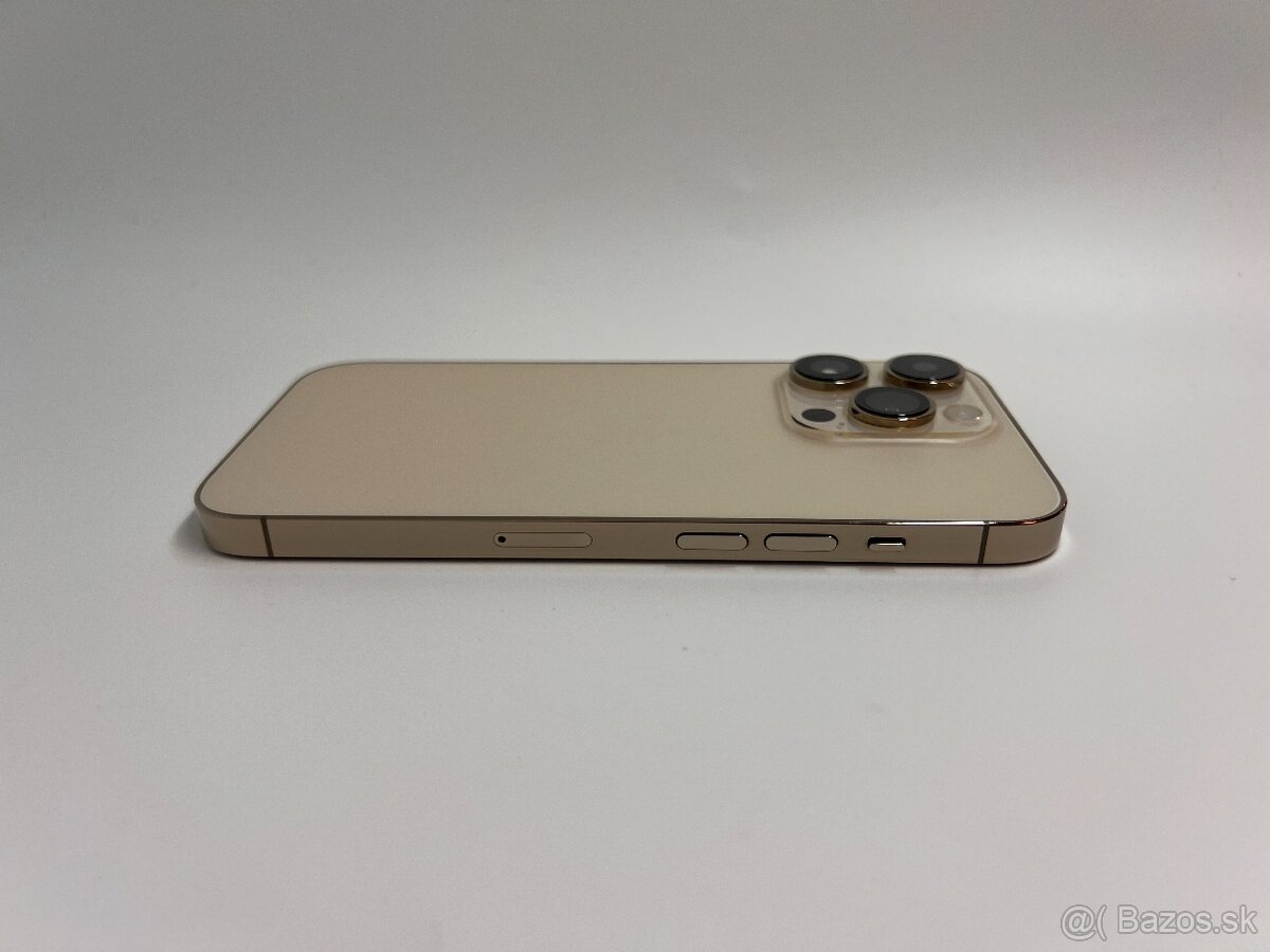 IPHONE 14 PRO GOLD 128GB ZÁRUKA - VEĽMI DOBRÝ STAV - 4