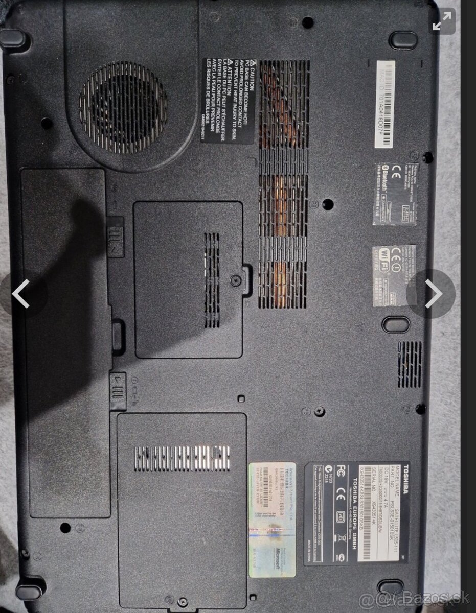 Notebook Toshiba satelite - 4