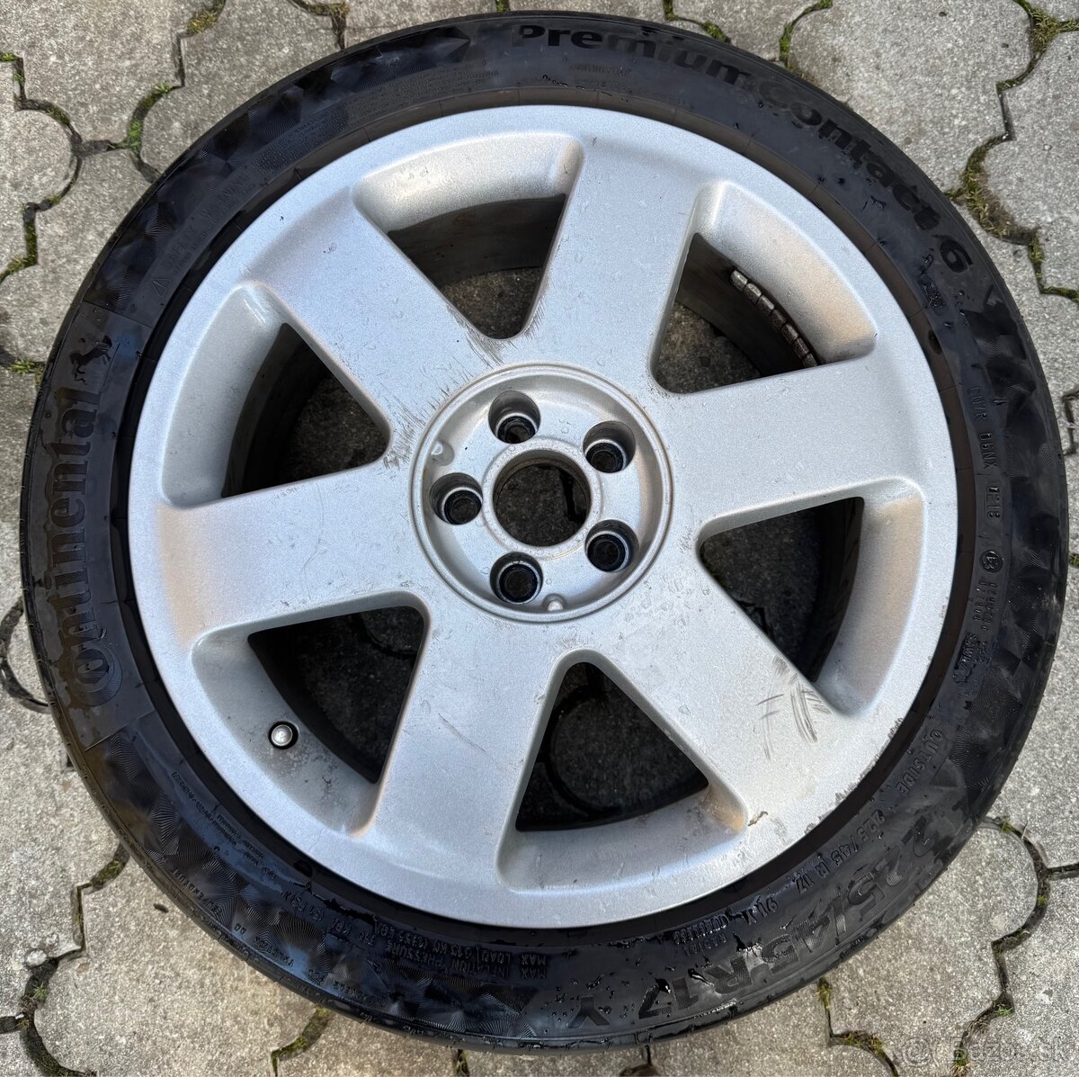 Disky Originál Audi TT Ronal 5x100 225/45 r17 - 4