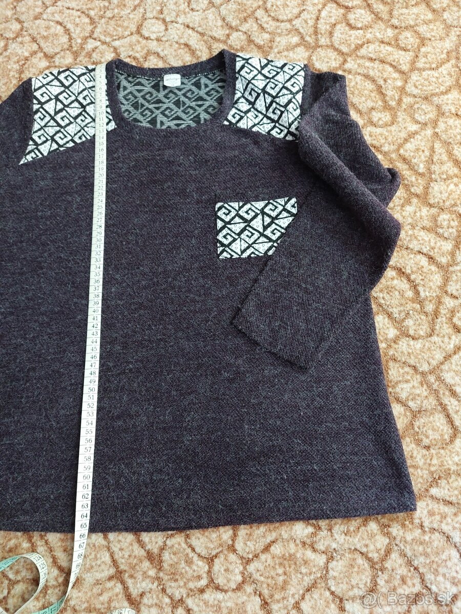 Fialový pulóver - 4