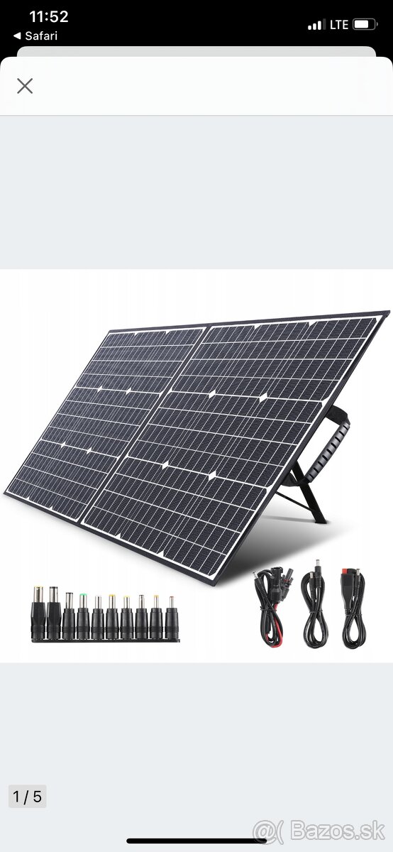 Predam Skladací solárny panel SWAREY 100W - 4