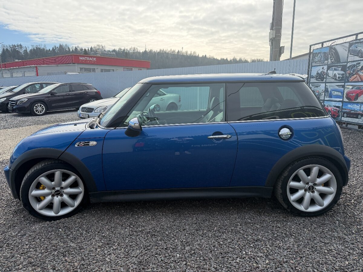 Mini Cooper S • 1.6 Benzín • 6-st. manuál • 4499 € - 4