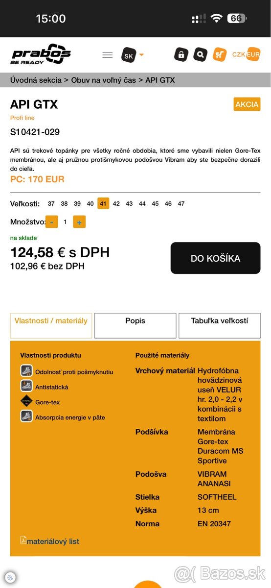 Predám nové Prabos- topánky. - 4