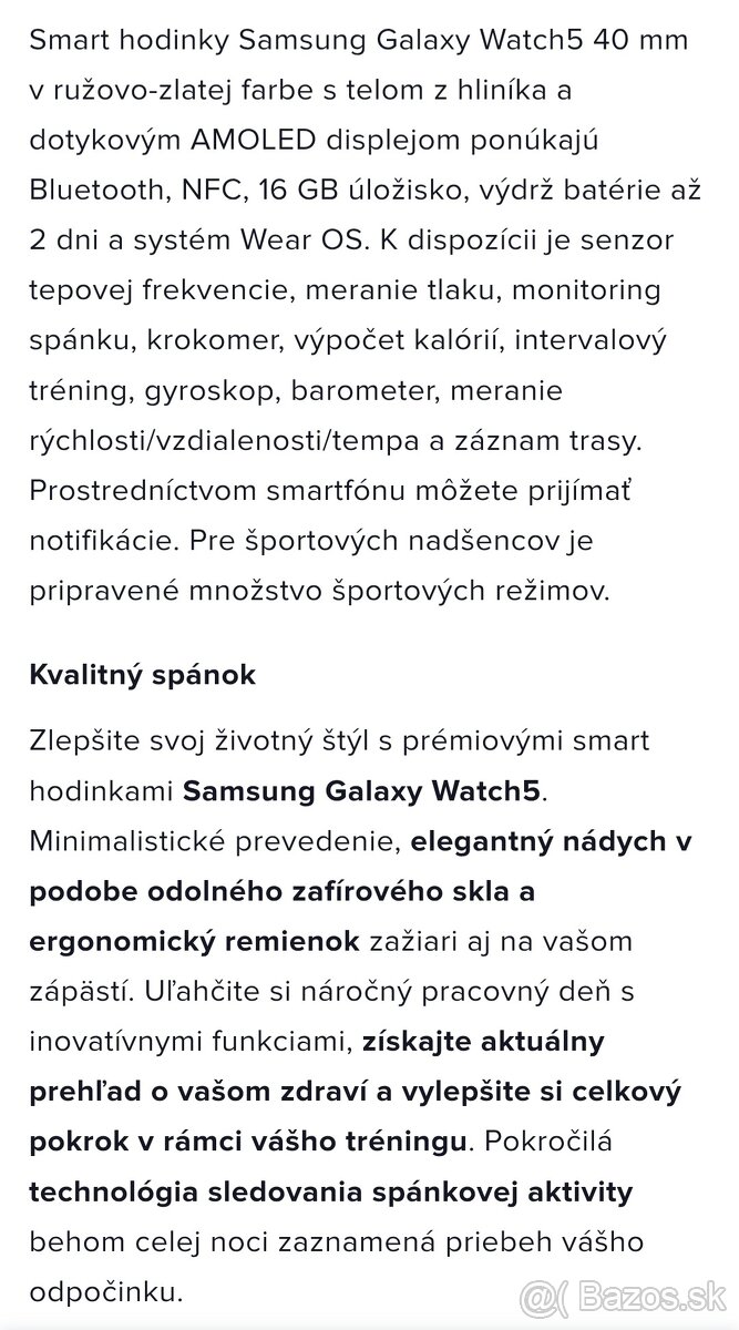 Samsung galaxy watch 5 - 4