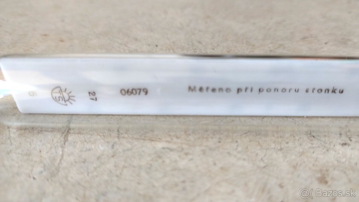 Ortuťový laboratórny teplomer - 4