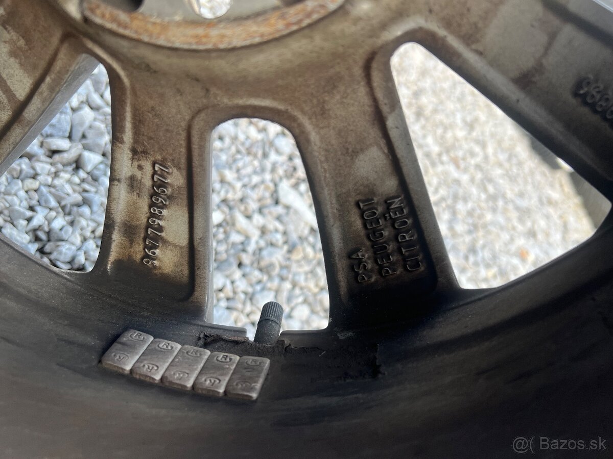 Originálne elektróny Peugeot 308 R16 + zimne pneu - 4