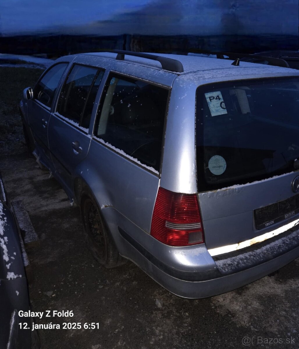 Rozpredám na diely golf 4 variant 1.9 96kw - 4