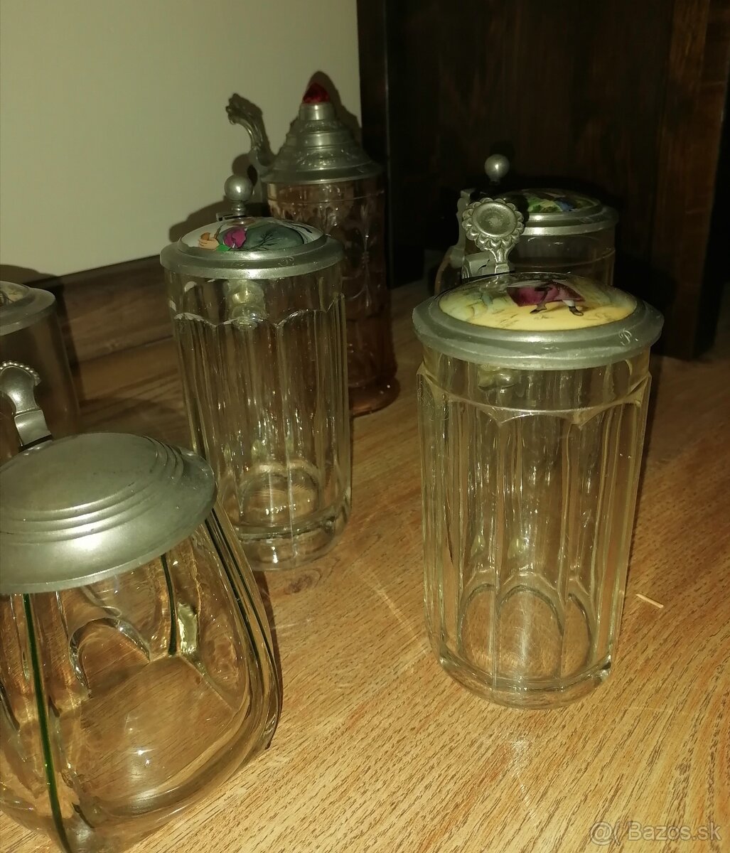 Staré pivné krígle. - 4