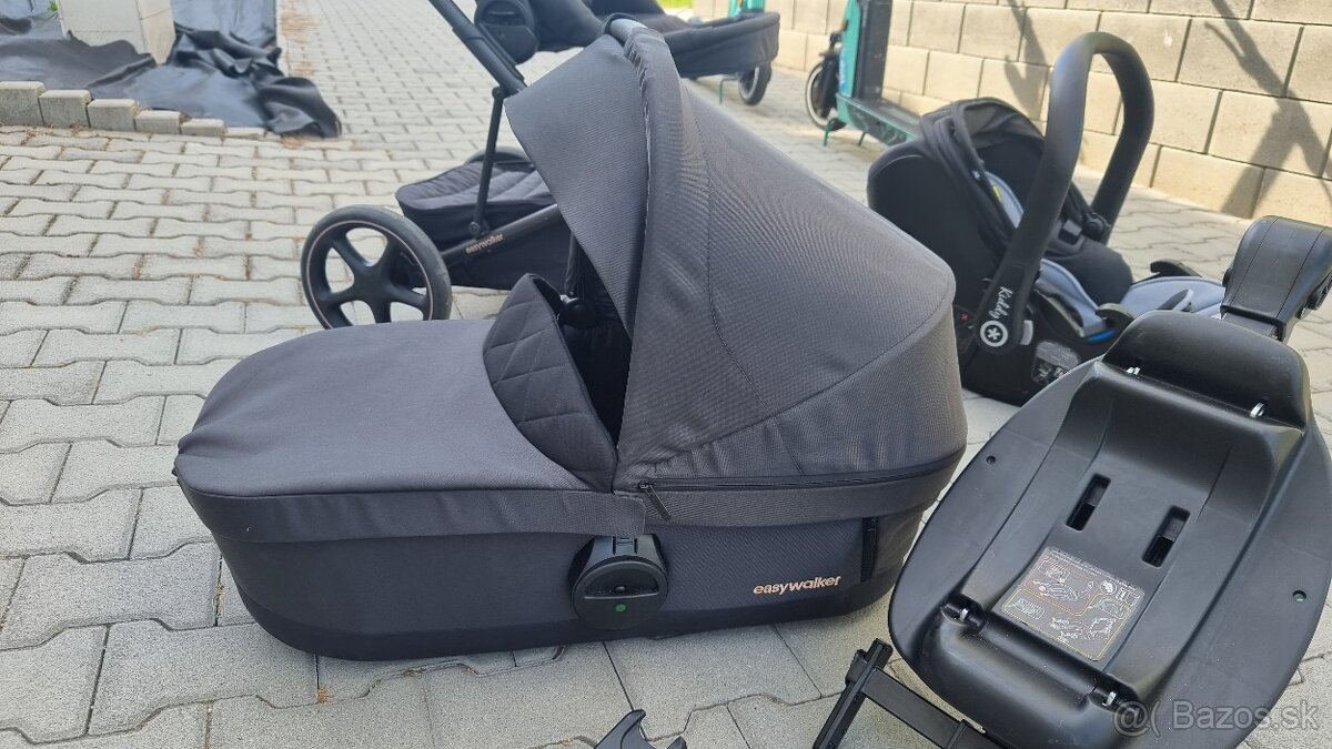 Easywalker Harvey 3 Premium Gold edition Diamond grey - 4