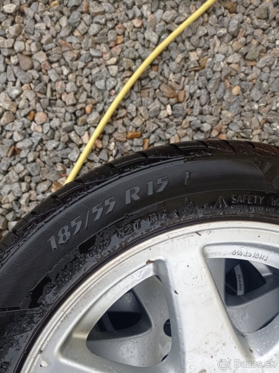 Komplet zimnú sadu na Škoda,Vw,Seat - 5x100 185/55 R15 - 4