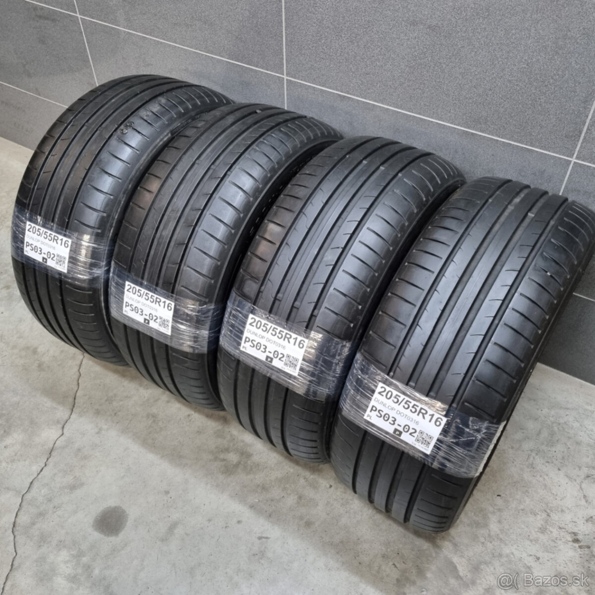Letné pneumatiky 205/55 R16 DUNLOP - 4