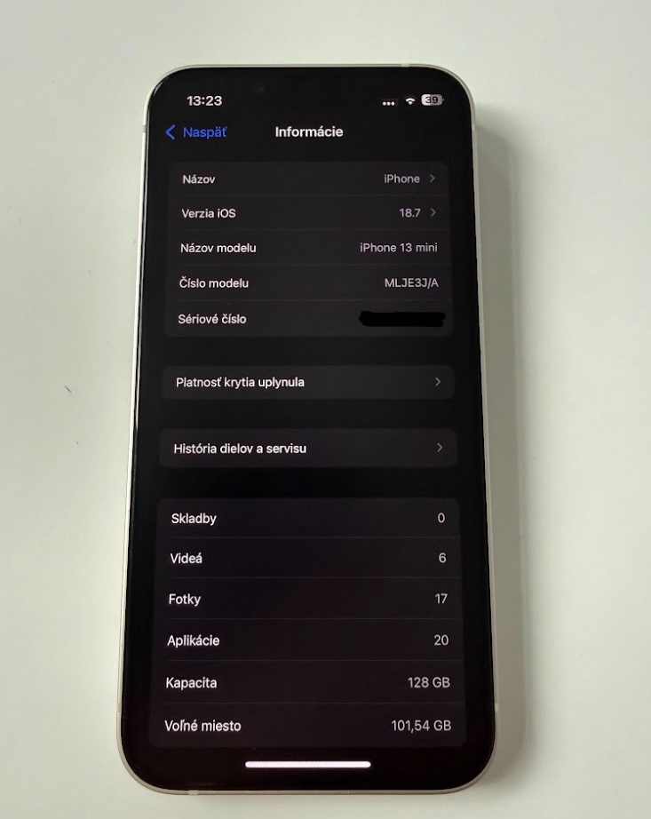 iPhone 13 Mini 128GB starlight biely - 4