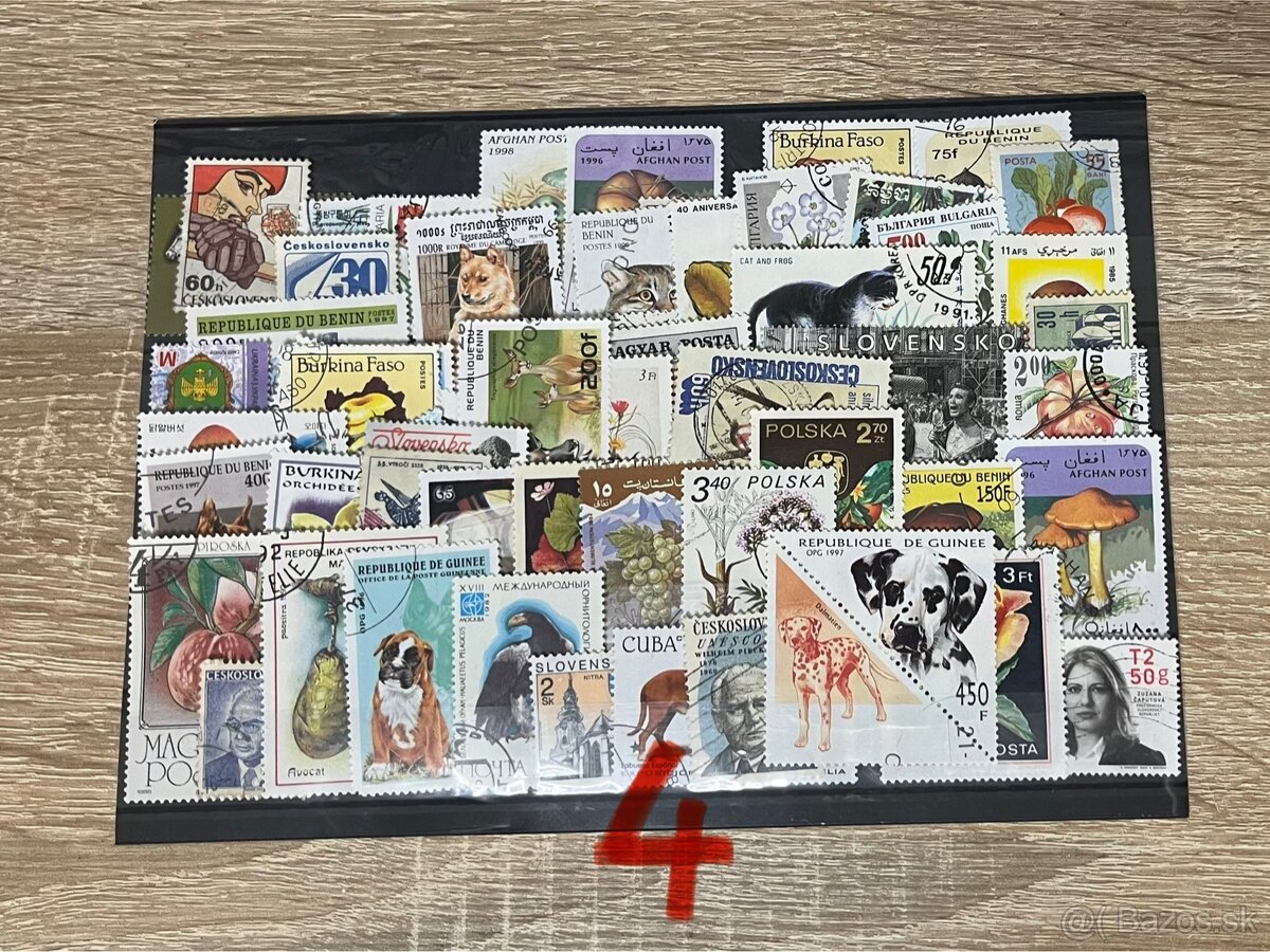 Poštové známky z rôznych krajín - 4