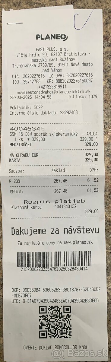 Elektrický sporák Amica - 4