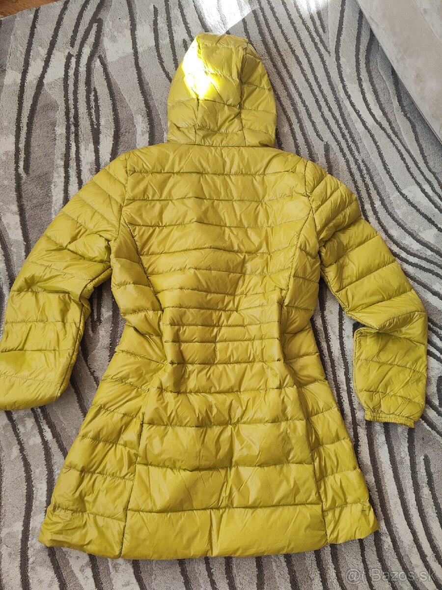 Prechodná bunda zelená žltá - 4