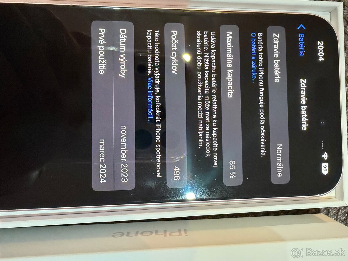 iPhone 15 128gb ružový - 4