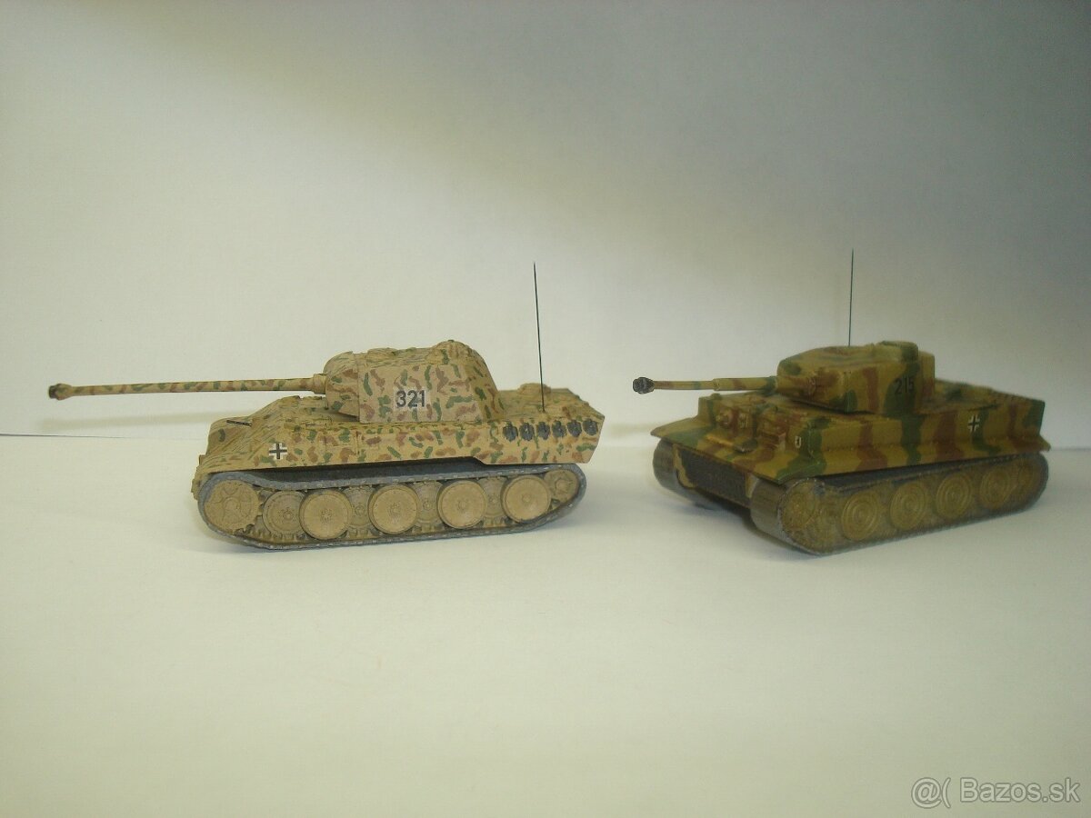 Tank Tiger a Panther a farby Agama odtiene Khaki - 4