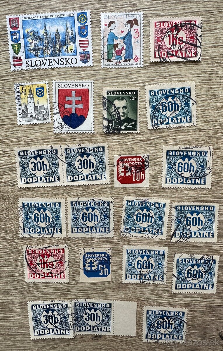 Známky Slovenský štát a Slovensko c.13 za 10€ - 4