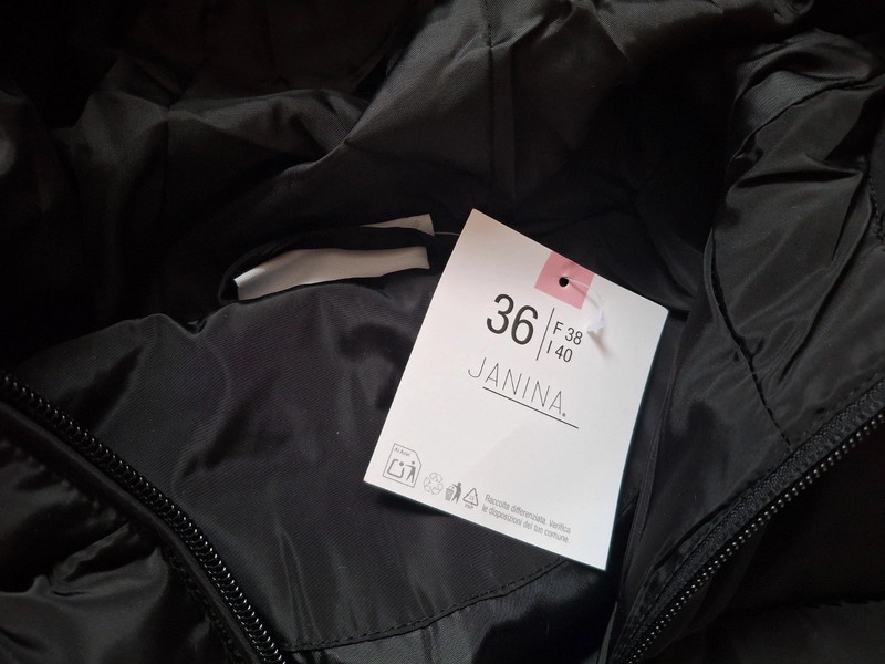 Nová dámska zimná prešívaná vetrovka/bunda 36 - 4