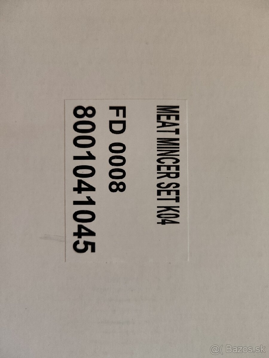 Mlynček na mäso Bosch OptiMUM MUZ9HA1
- 4