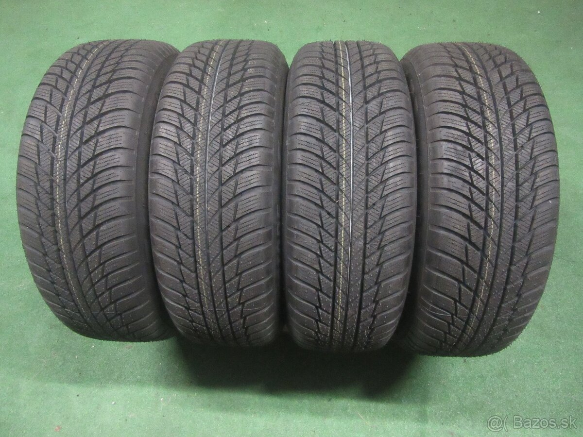 R16 Nová zimná sada MINI rozteč 5x112 205/65R16 bridgestone - 4