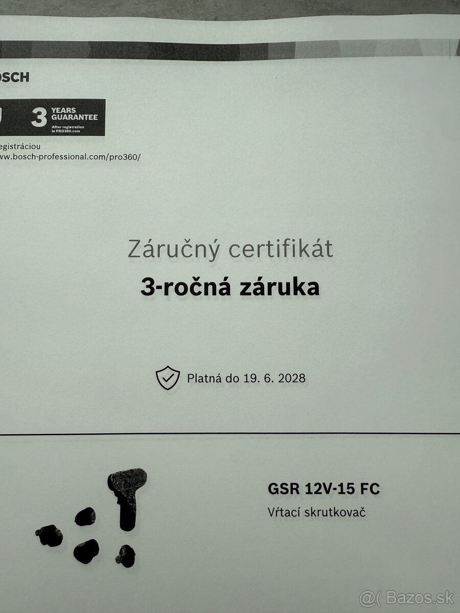 Aku vrtaci skrutkovac Bosch GSR 12V-15FC solo - 4