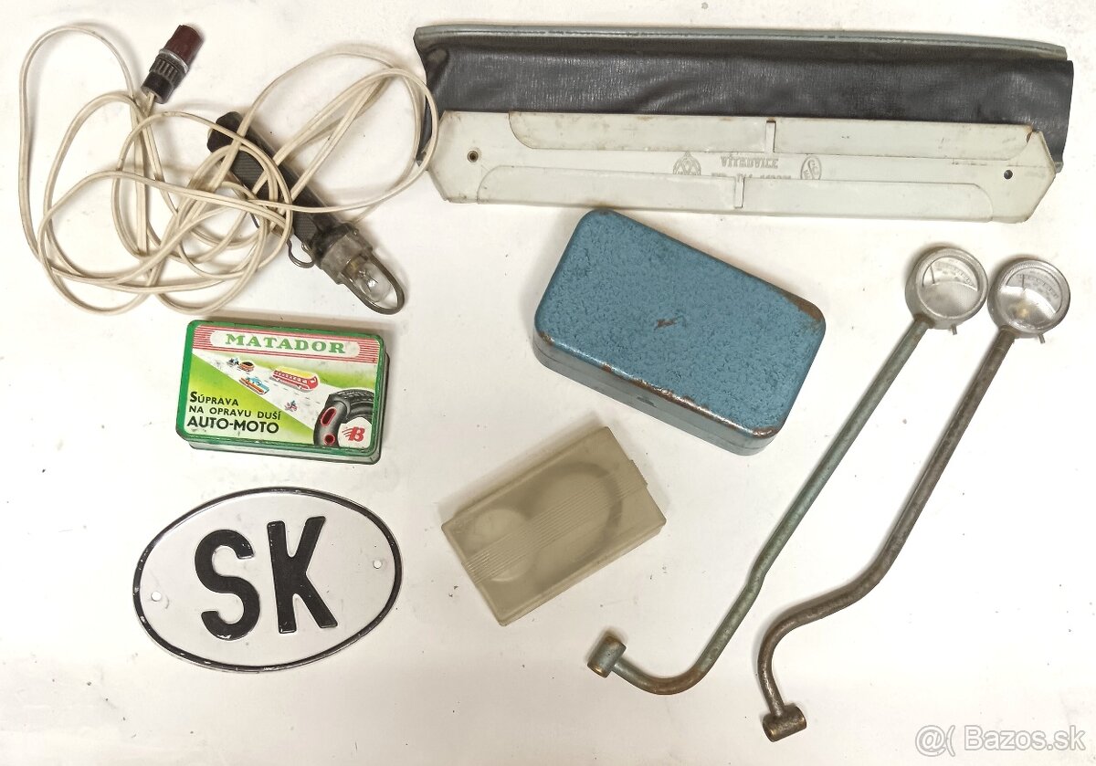 Olejničky, výbava k autoveteránom - 4