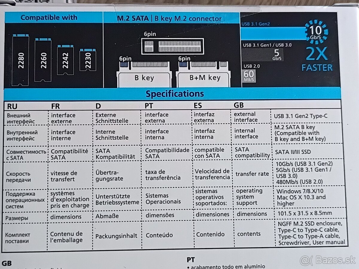 Externý SSD 500GB / 1TB so Zárukou - 4