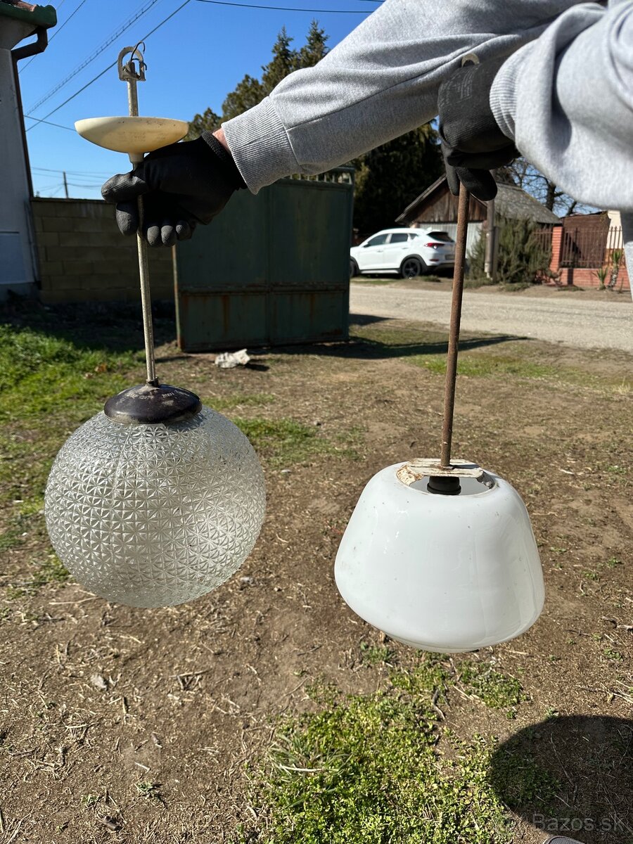 Retro lampy/lustre - 4