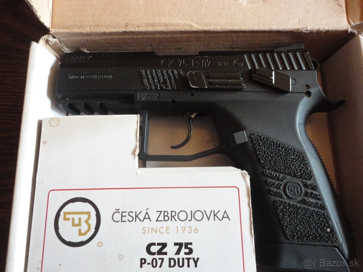co2 pistol cz 75 p-07 duty - 4