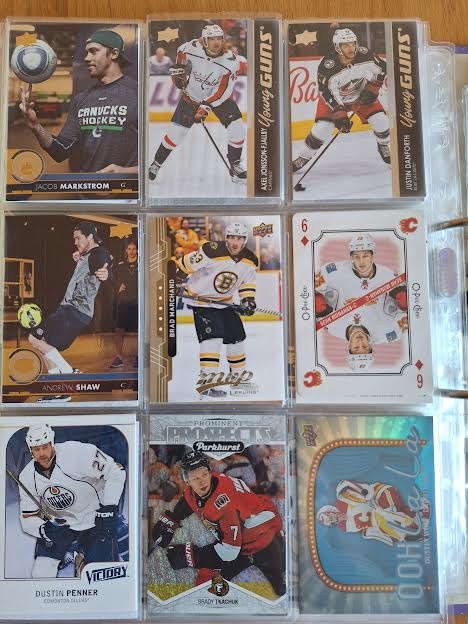 Hokejové kartičky insert,base, young guns,rookie - 4
