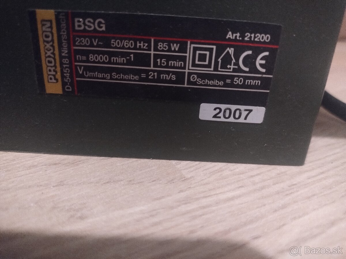 Bruska na vrtaky Proxxon BSG220 - 4