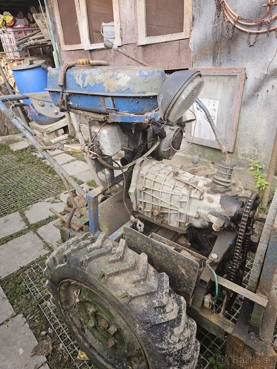 Predám malotraktor domácej výroby - 4
