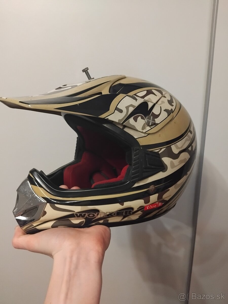 Motocrossova detska prilba a korytnacka - 4