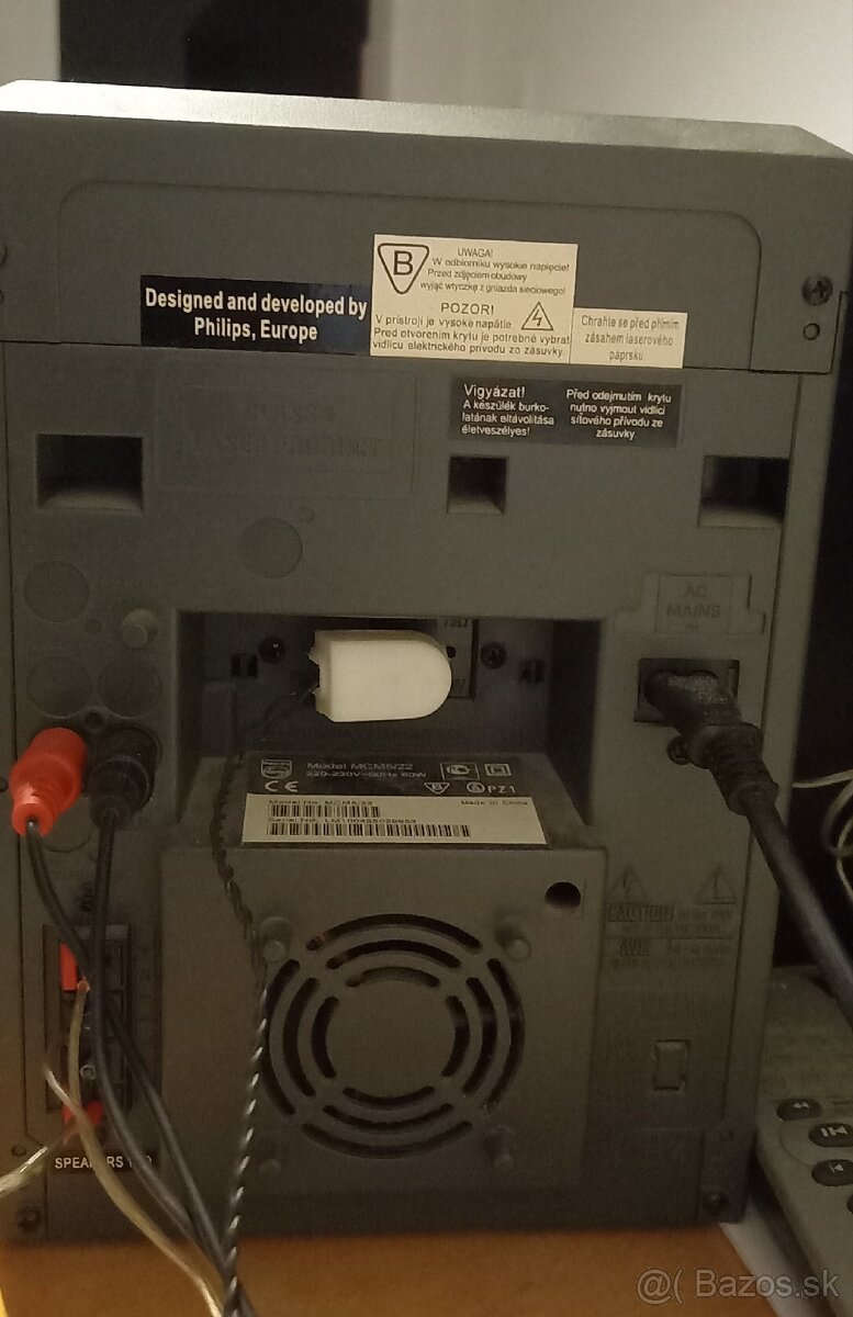 PHILIPS MCM 5 Hi-Fi systém - 4